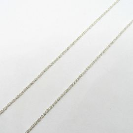 CADENA TOURBILLON 0.25x40CM /PLATA